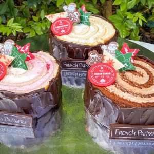 Buche de Noel – Raspberry & Lemon – petit stump