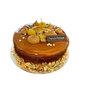 Pear and Walnut Gateau